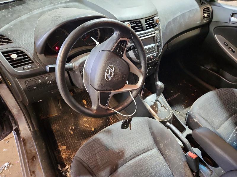 59590436 :رقم المزاد ، KMHCT5AE9FU220861 vin ، 2015 Hyundai Accent مزاد بيع