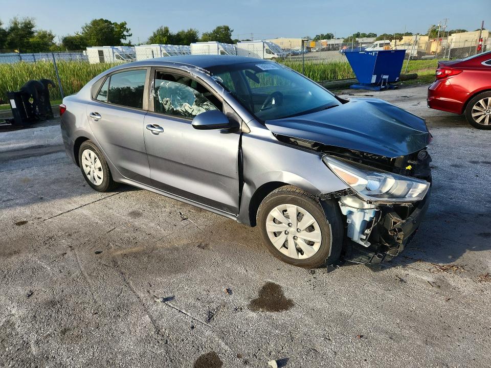 60597536 :رقم المزاد ، 3KPA24AB4KE181233 vin ، 2019 Kia Rio مزاد بيع