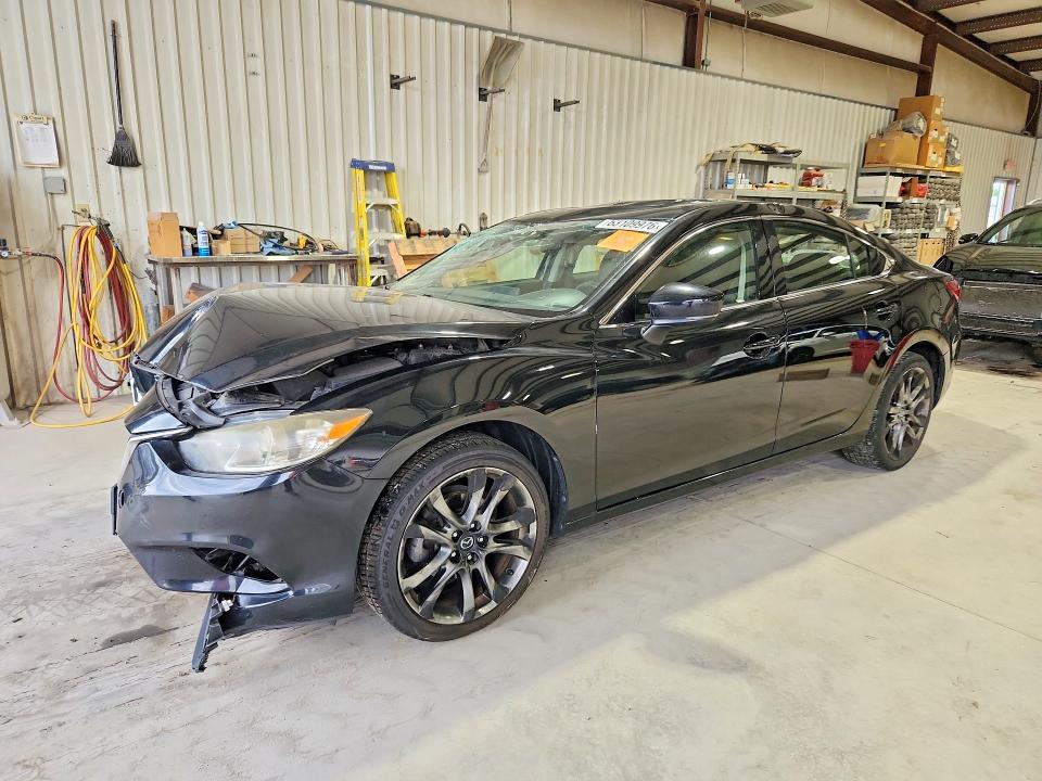 63109976 :رقم المزاد ، JM1GL1U53H1125677 vin ، 2017 Mazda 6 مزاد بيع