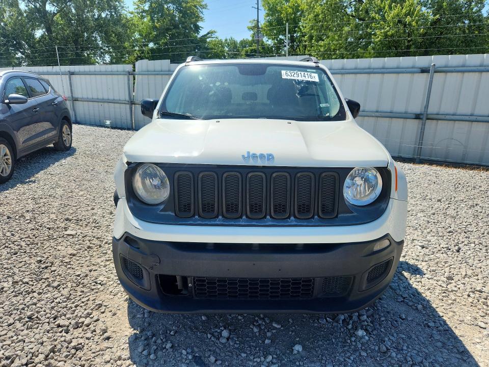 Продажа на аукционе авто 2017 Jeep Renegade, vin: ZACCJBAB8HPG38105, номер лота: 63291416