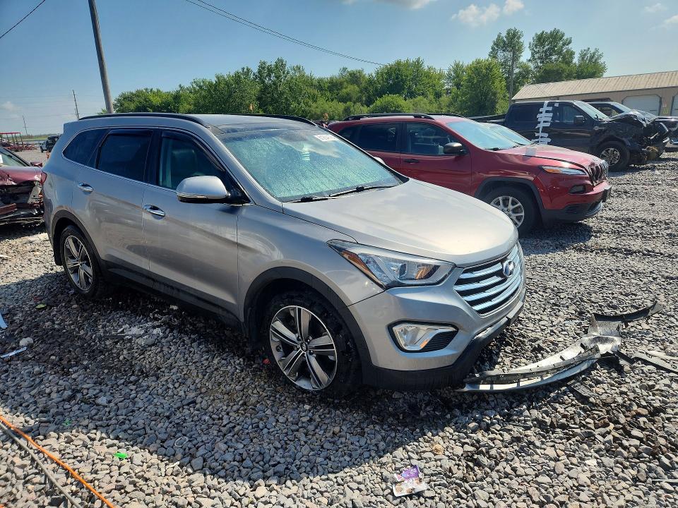 2015 Hyundai Santa Fe მანქანა იყიდება აუქციონზე, vin: KM8SRDHF4FU100811, აუქციონის ნომერი: 61204176
