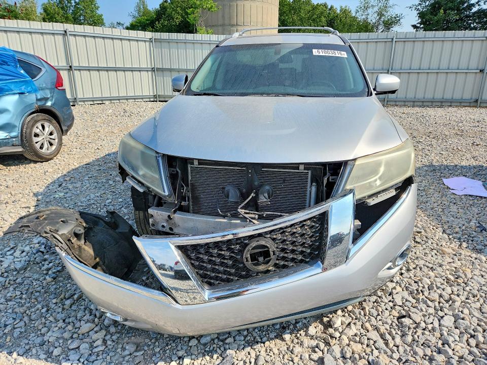 61003816 :رقم المزاد ، 5N1AR2MM0EC705255 vin ، 2014 Nissan Pathfinder مزاد بيع