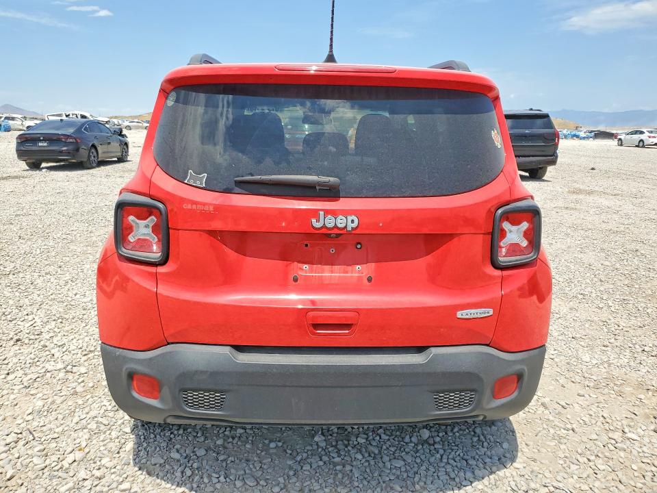 Продаж на аукціоні авто 2018 Jeep Renegade, vin: ZACCJABB2JPH97362, номер лоту: 61344016