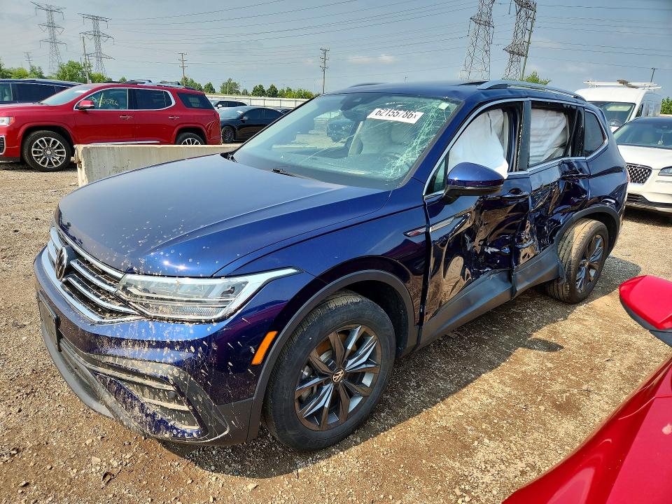 Продаж на аукціоні авто 2023 Volkswagen Tiguan, vin: 3VVMB7AX5PM104119, номер лоту: 62155786
