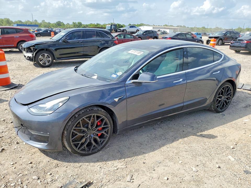 Продаж на аукціоні авто 2019 Tesla Model 3, vin: 5YJ3E1EB3KF393382, номер лоту: 63181186