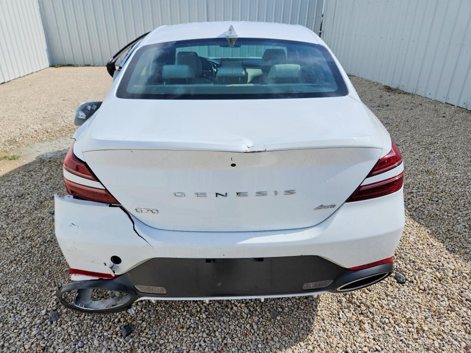 2025 Genesis G70 მანქანა იყიდება აუქციონზე, vin: KMTG34SC3SU153893, აუქციონის ნომერი: 61690976