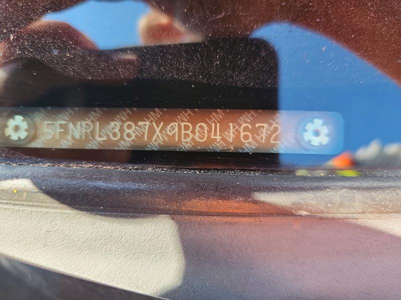Продаж на аукціоні авто 2009 Honda Odyssey, vin: 5FNRL387X9B041672, номер лоту: 60952196