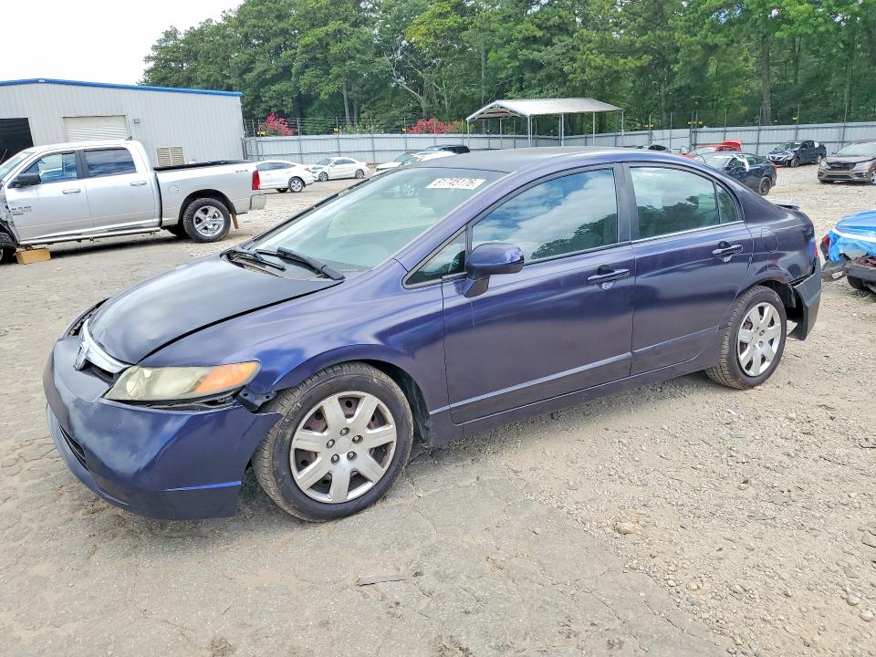2006 Honda Civic მანქანა იყიდება აუქციონზე, vin: 1HGFA16506L022542, აუქციონის ნომერი: 61745176