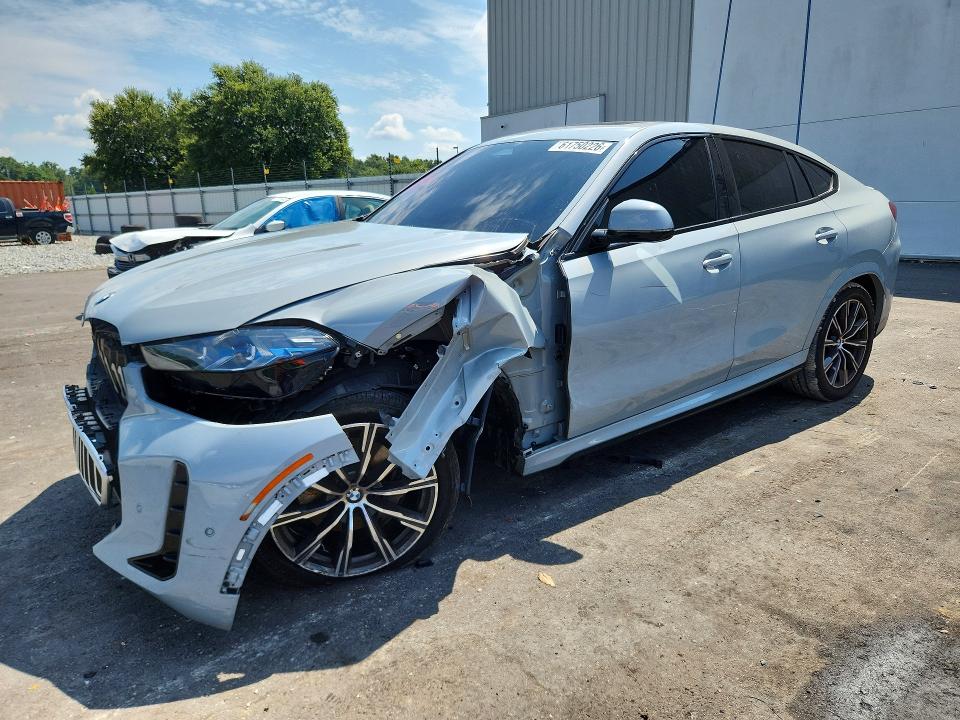 61750226 :رقم المزاد ، 5UX33EX0XS9X67133 vin ، 2025 Bmw X6 مزاد بيع