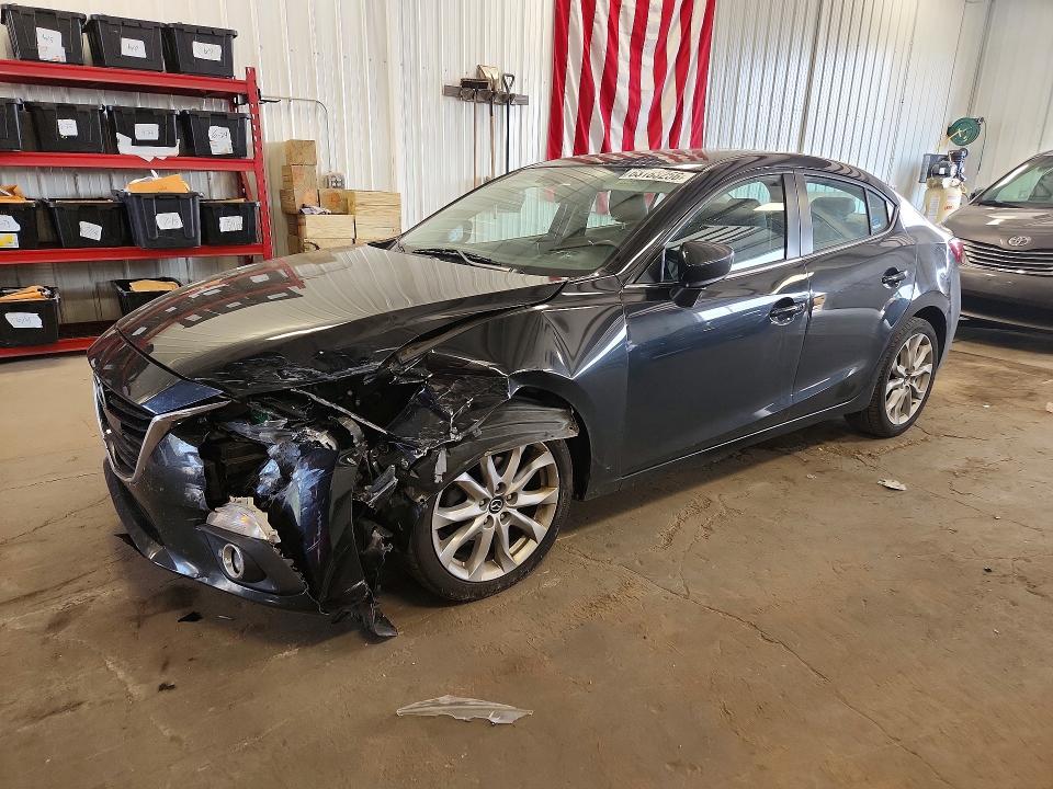 2015 Mazda 3 მანქანა იყიდება აუქციონზე, vin: JM1BM1W30F1237689, აუქციონის ნომერი: 63183256