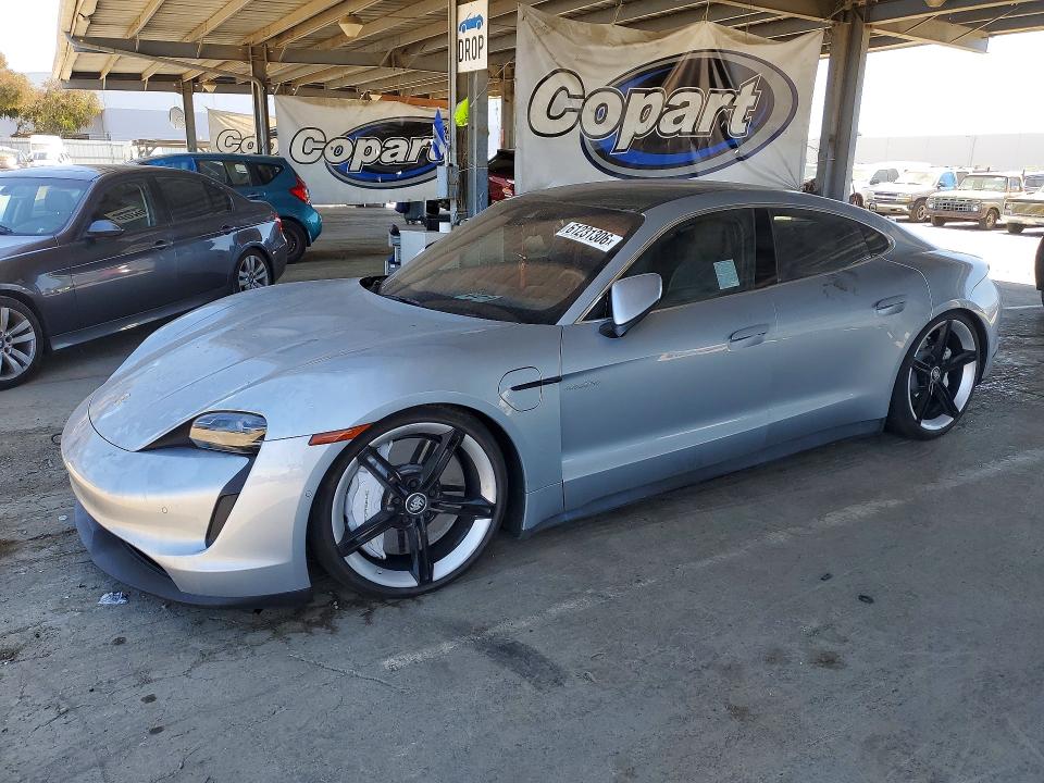 61231306 :رقم المزاد ، WP0AB2Y14LSA51276 vin ، 2020 Porsche Taycan مزاد بيع