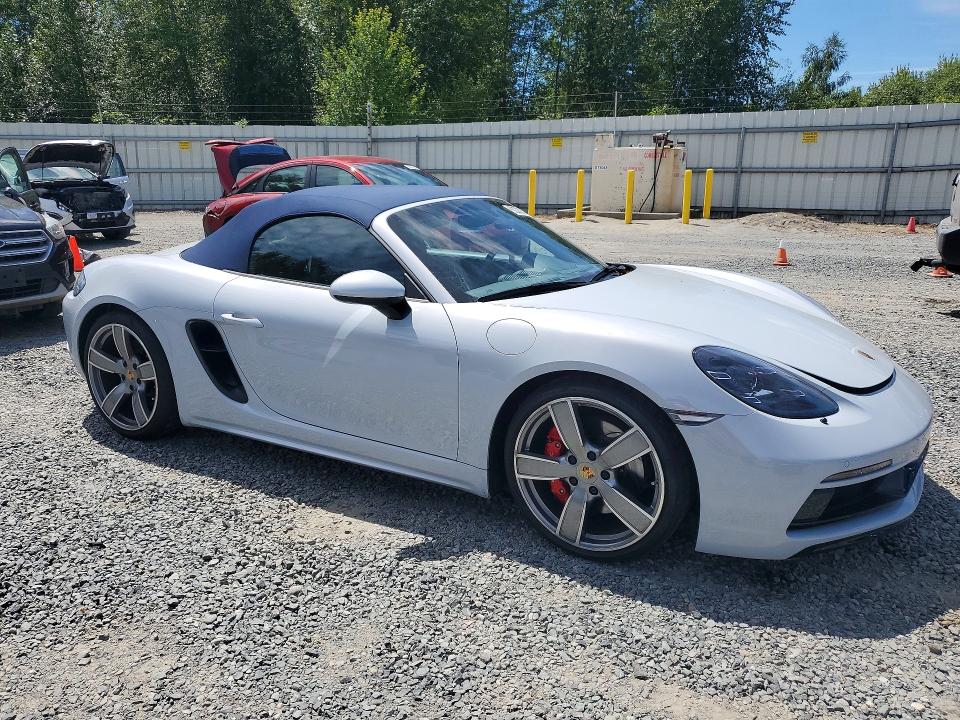 60000796 :رقم المزاد ، WP0CD2A88SK231205 vin ، 2025 Porsche Boxster مزاد بيع