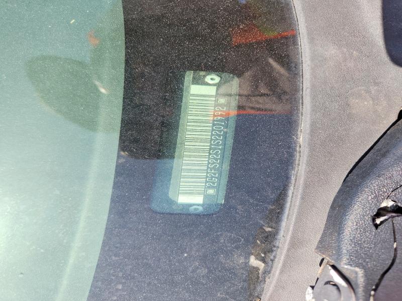 Aukcja sprzedaży 1995 Pontiac Firebird, vin: 2G2FS22S1S2201992, numer aukcji: 62075746