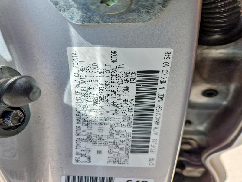 Aukcja sprzedaży 2012 Toyota Tacoma, vin: 3TMJU4GN8CM126965, numer aukcji: 62467326