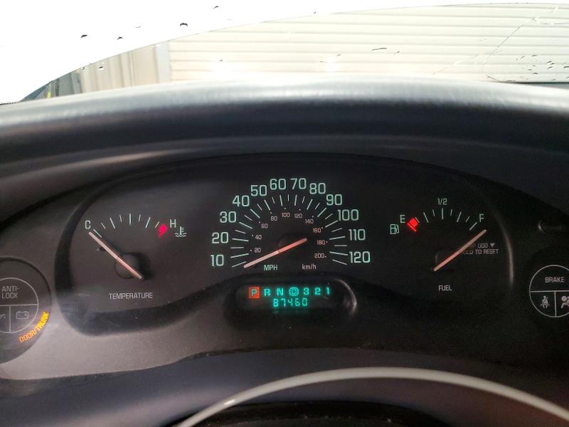 2000 Buick Century მანქანა იყიდება აუქციონზე, vin: 2G4WS52JXY1323961, აუქციონის ნომერი: 58541946