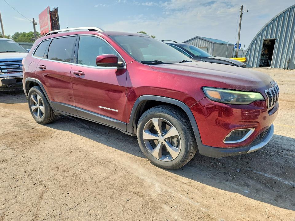 61411066 :رقم المزاد ، 1C4PJMDX2KD304081 vin ، 2019 Jeep Cherokee مزاد بيع