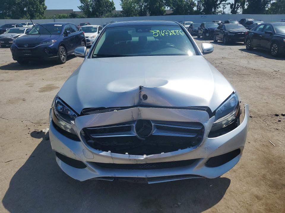 2016 Mercedes-benz C მანქანა იყიდება აუქციონზე, vin: WDDWF4KB5GR162376, აუქციონის ნომერი: 59672886