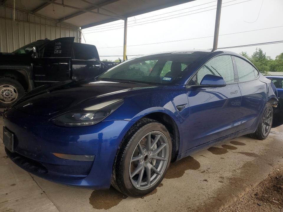 60703796 :رقم المزاد ، 5YJ3E1EA1NF191197 vin ، 2022 Tesla Model 3 مزاد بيع