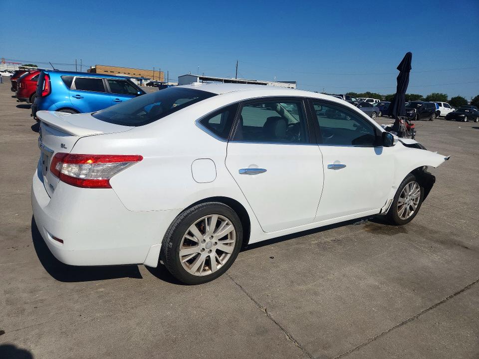 60157966 :رقم المزاد ، 3N1AB7AP8EY307645 vin ، 2014 Nissan Sentra مزاد بيع