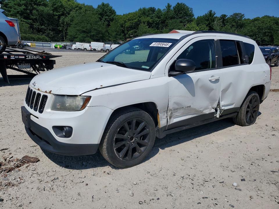 2013 Jeep Compass მანქანა იყიდება აუქციონზე, vin: 1C4NJDEB3DD236158, აუქციონის ნომერი: 61895646