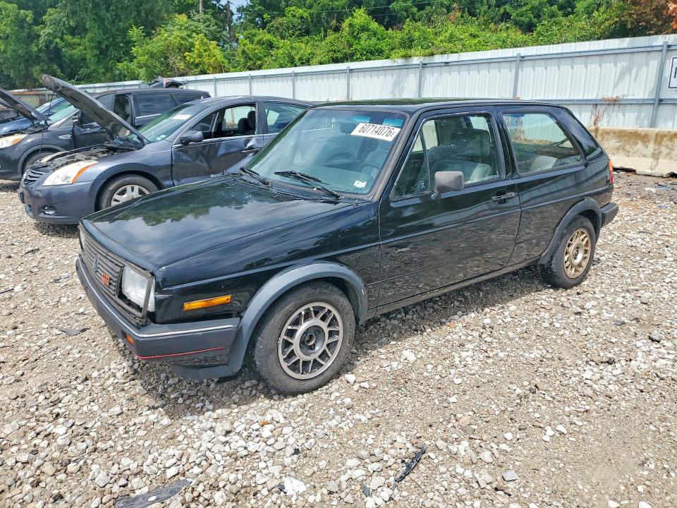 60714076 :رقم المزاد ، 1VWDB0179GV057119 vin ، 1986 Volkswagen Gti مزاد بيع