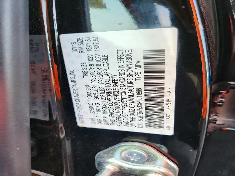 Aukcja sprzedaży 2017 Acura Rdx, vin: 5J8TB4H3XHL011886, numer aukcji: 62696706