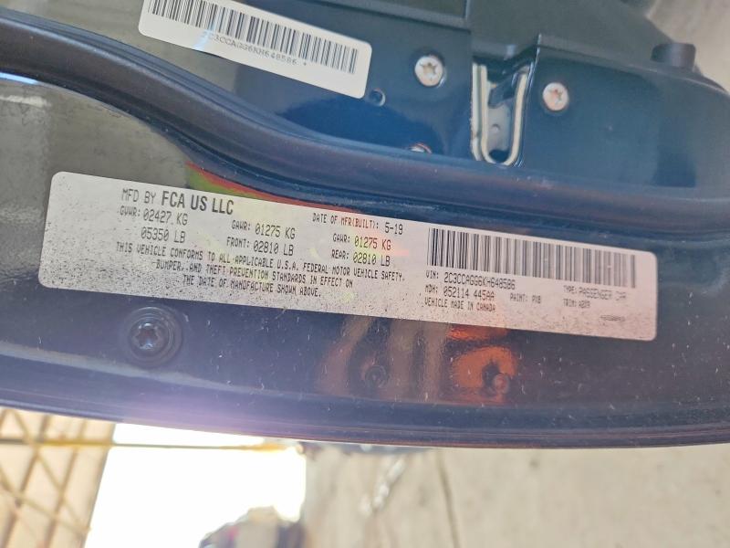 2019 Chrysler 300 მანქანა იყიდება აუქციონზე, vin: 2C3CCAGG6KH648586, აუქციონის ნომერი: 63296566
