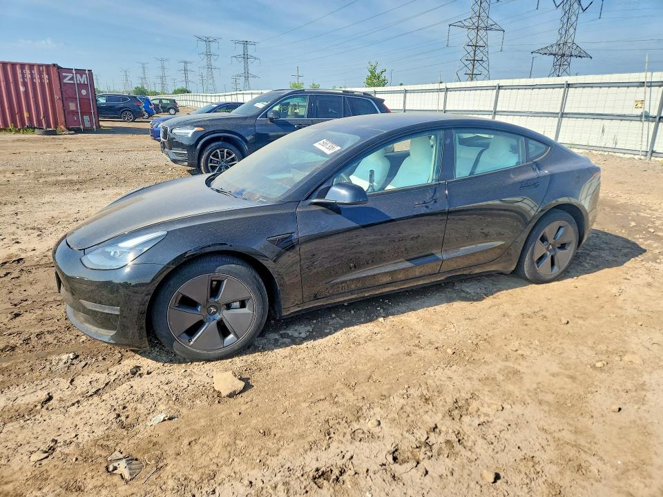 59687956 :رقم المزاد ، 5YJ3E1EAXPF685951 vin ، 2023 Tesla Model 3 مزاد بيع