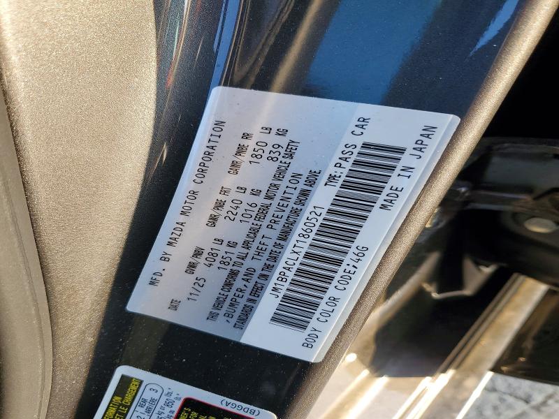 60421986 :رقم المزاد ، JM1BPACLXT1860521 vin ، 2026 Mazda 3 مزاد بيع