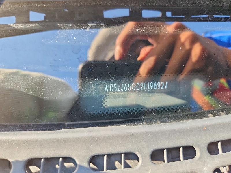 Aukcja sprzedaży 2002 Mercedes-benz Clk, vin: WDBLJ65G02F196927, numer aukcji: 60770376