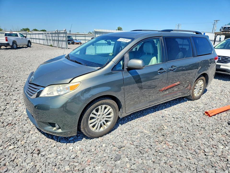 2012 Toyota Sienna მანქანა იყიდება აუქციონზე, vin: 5TDYK3DCXCS197859, აუქციონის ნომერი: 61316746