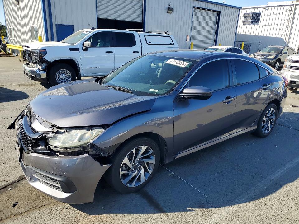 Продаж на аукціоні авто 2016 Honda Civic, vin: 19XFC2F75GE226926, номер лоту: 61190426