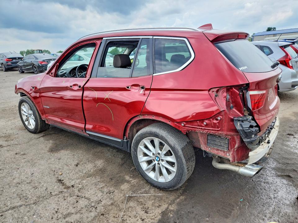 60833326 :رقم المزاد ، 5UXWX9C52E0D20558 vin ، 2014 Bmw X3 مزاد بيع