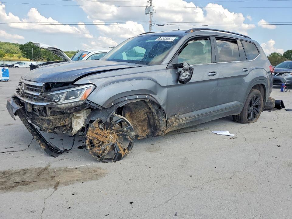 59223456 :رقم المزاد ، 1V2WP2CA4NC553888 vin ، 2022 Volkswagen Atlas مزاد بيع