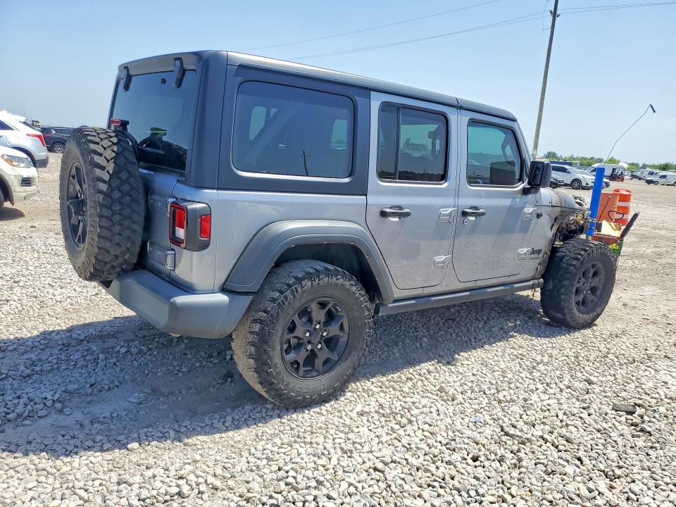 61553216 :رقم المزاد ، 1C4HJXDG0MW713029 vin ، 2021 Jeep Wrangler Unlimited مزاد بيع