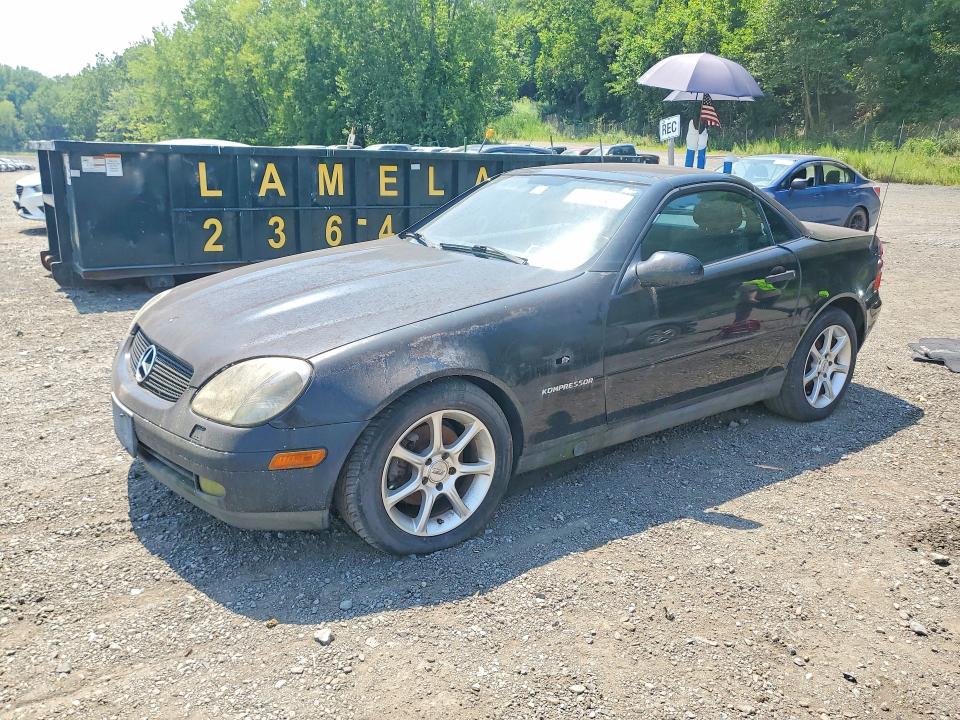 1998 Mercedes-benz Slk მანქანა იყიდება აუქციონზე, vin: WDBKK47F9WF072419, აუქციონის ნომერი: 61551066