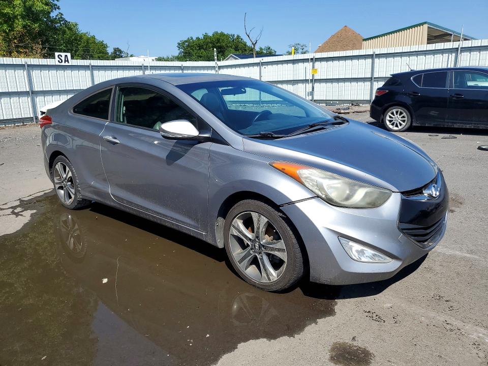 61007236 :رقم المزاد ، KMHDH6AE4DU006465 vin ، 2013 Hyundai Elantra Coupe مزاد بيع