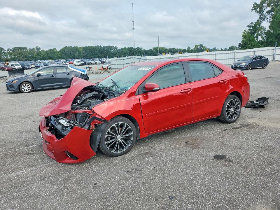 62637916 :رقم المزاد ، 2T1BURHEXFC291784 vin ، 2015 Toyota Corolla مزاد بيع