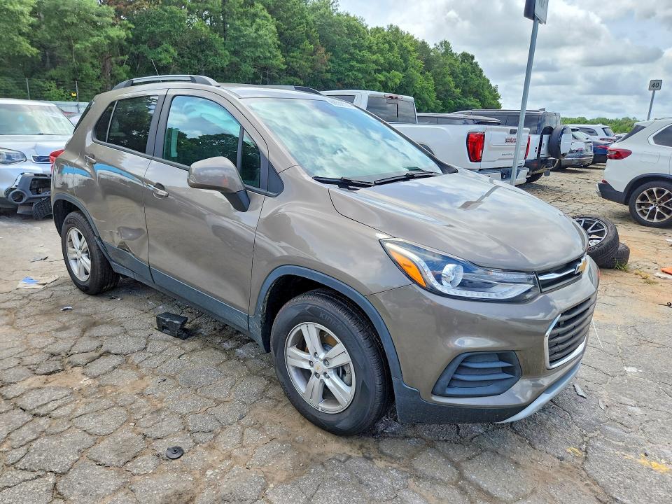 2021 Chevrolet Trax მანქანა იყიდება აუქციონზე, vin: KL7CJPSB9MB349506, აუქციონის ნომერი: 60552126