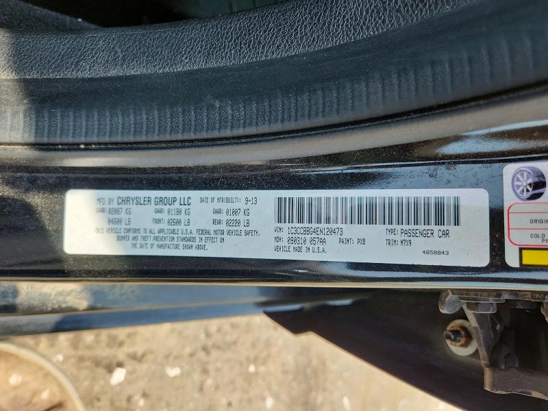 Aukcja sprzedaży 2014 Chrysler 200, vin: 1C3CCBBG4EN120473, numer aukcji: 61041856