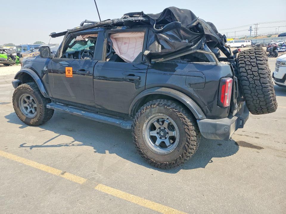 2022 Ford Bronco მანქანა იყიდება აუქციონზე, vin: 1FMDE5BH4NLA81993, აუქციონის ნომერი: 63709506