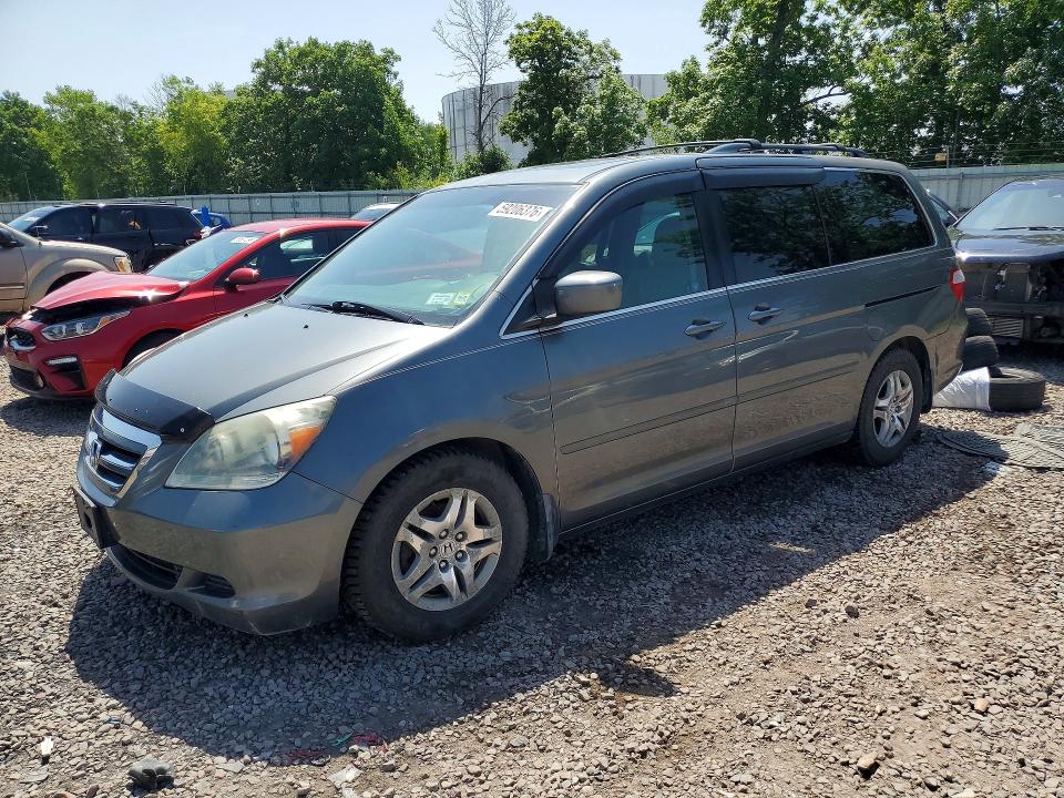 2007 Honda Odyssey მანქანა იყიდება აუქციონზე, vin: 5FNRL38697B421980, აუქციონის ნომერი: 59206376