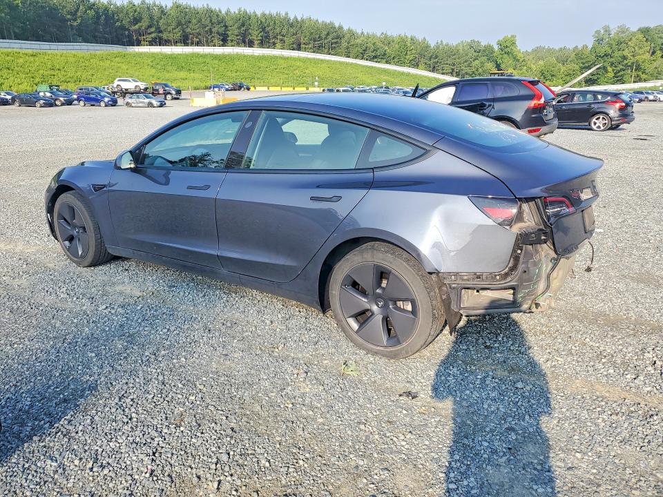 2022 Tesla Model 3 მანქანა იყიდება აუქციონზე, vin: 5YJ3E1EA8NF287067, აუქციონის ნომერი: 59551566