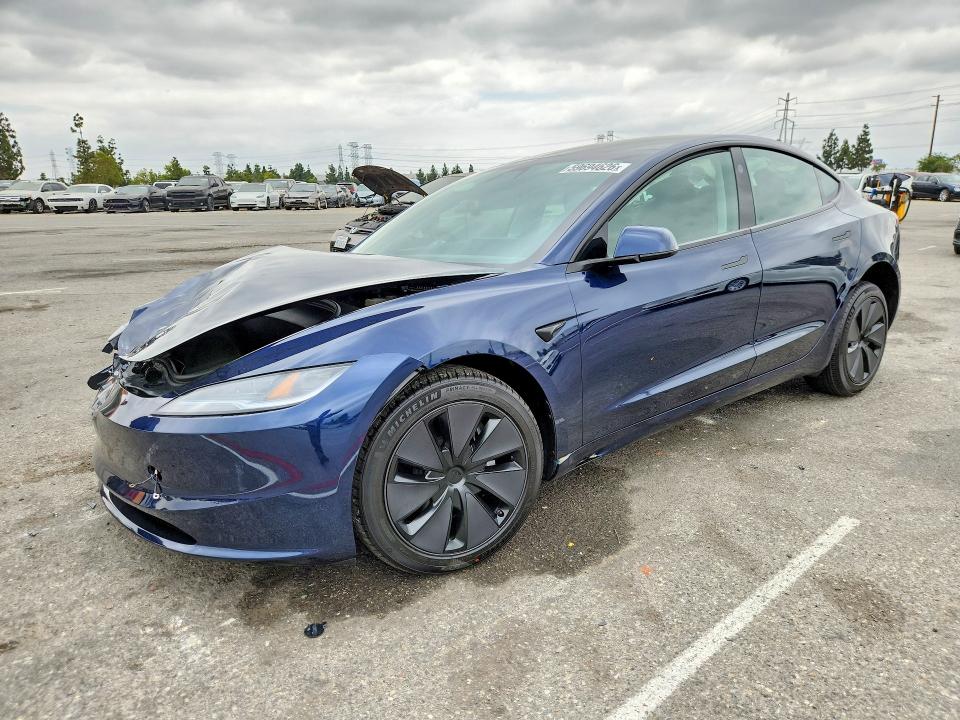 2026 Tesla Model 3 მანქანა იყიდება აუქციონზე, vin: 5YJ3E1EA2TF206707, აუქციონის ნომერი: 59694626