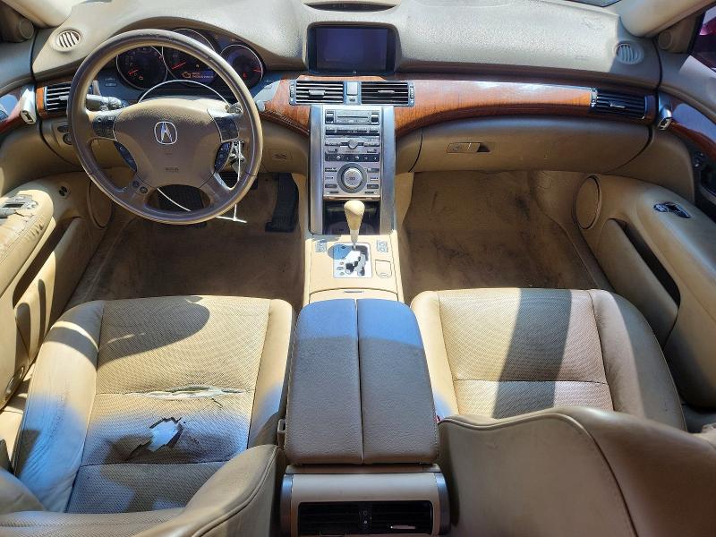 62954206 :رقم المزاد ، JH4KB16585C006807 vin ، 2005 Acura Rl مزاد بيع