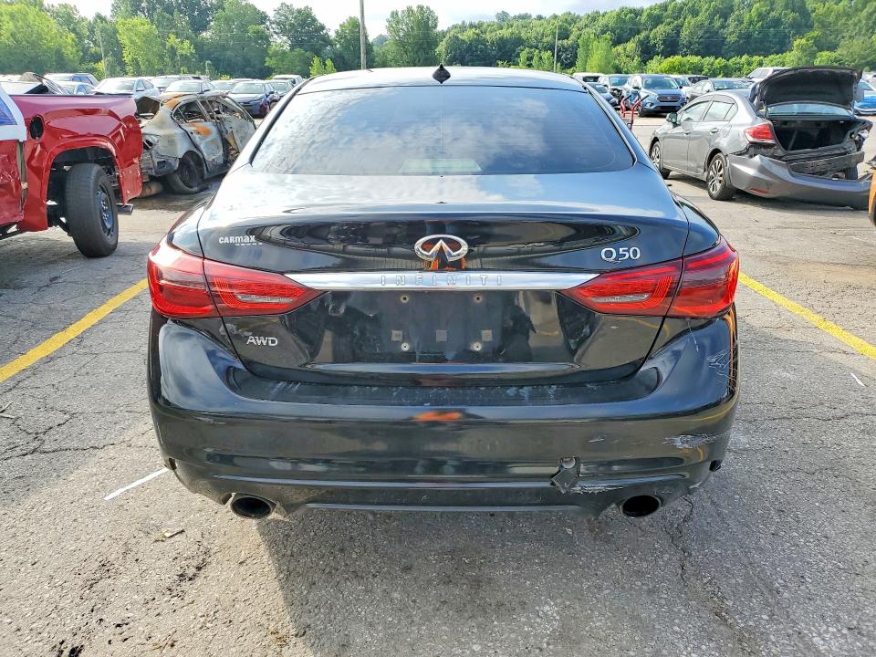 2018 Infiniti Q50 მანქანა იყიდება აუქციონზე, vin: JN1EV7AR3JM439316, აუქციონის ნომერი: 60642146