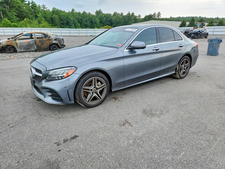 2021 Mercedes-benz C მანქანა იყიდება აუქციონზე, vin: W1KWF8EB3MR623623, აუქციონის ნომერი: 61770686