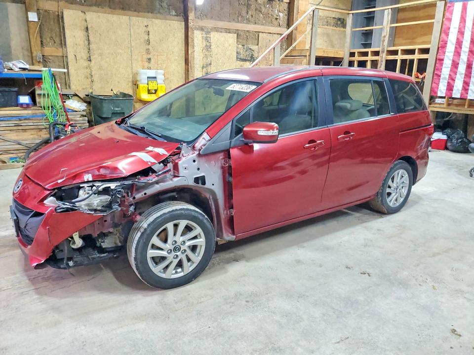 2013 Mazda 5 მანქანა იყიდება აუქციონზე, vin: JM1CW2BL0D0155362, აუქციონის ნომერი: 62715236