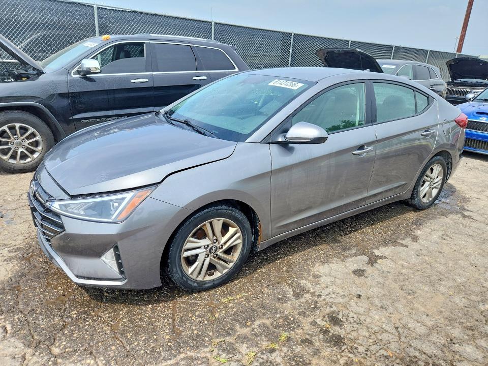 Продаж на аукціоні авто 2019 Hyundai Elantra, vin: 5NPD84LF5KH450542, номер лоту: 61434206