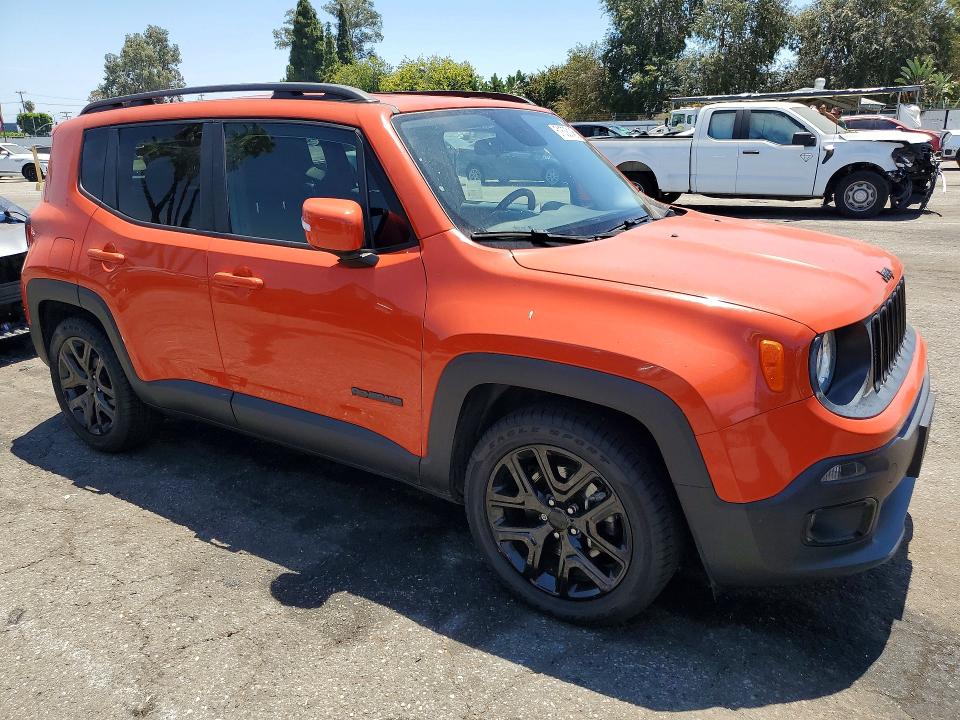 2017 Jeep Renegade მანქანა იყიდება აუქციონზე, vin: ZACCJABB9HPF64153, აუქციონის ნომერი: 61638146